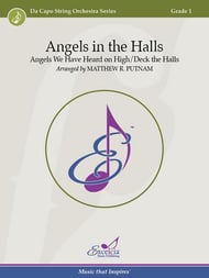 Angels in the Halls Orchestra sheet music cover Thumbnail